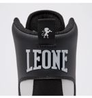 Leone PREMIUM BOXING SHOES - black/lime